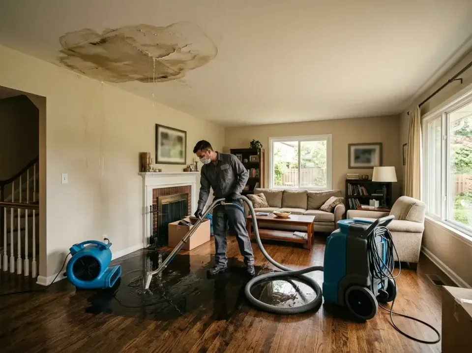 attic-pipe-burst-ceiling-drip-008 — frequently asked questions, Water Damage Restoration & Carpet Care in Shenandoah, TX